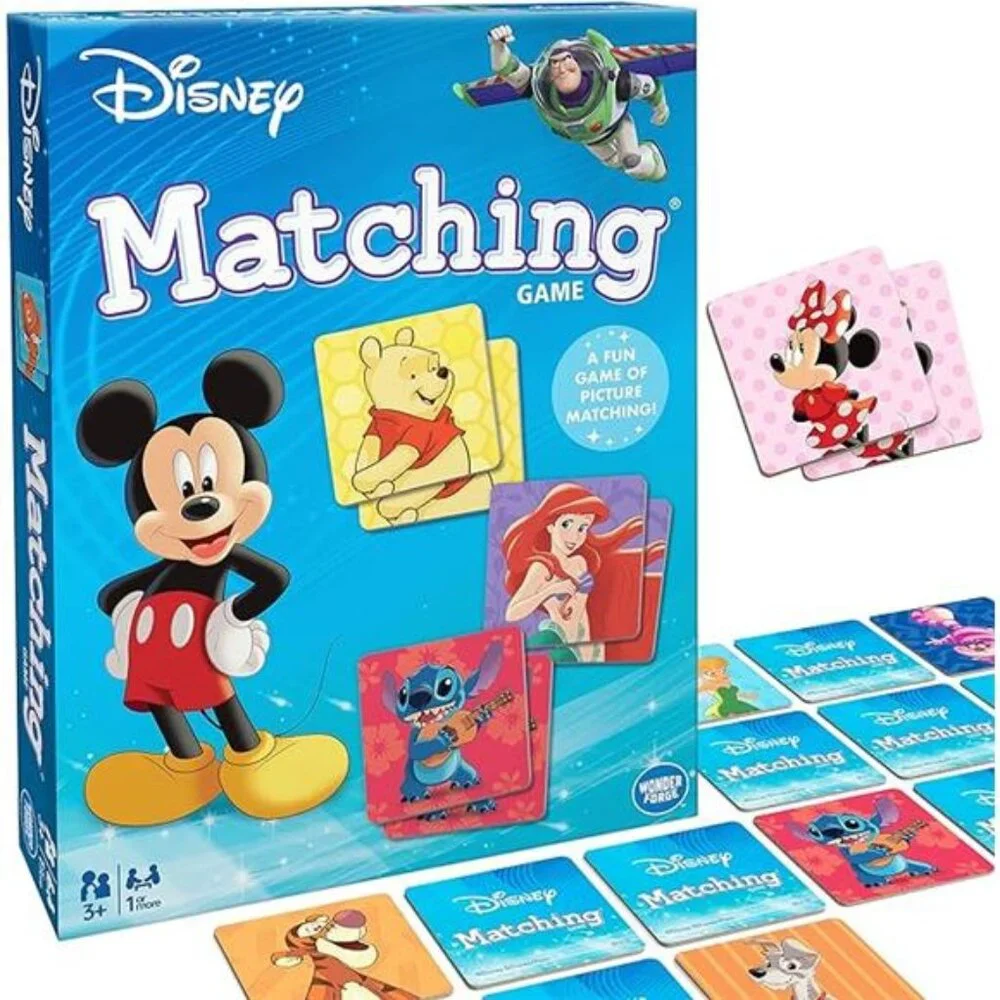 Wonder Forge Disney Matching Game – Fun Memory Game for Boys & Girls Ages 3